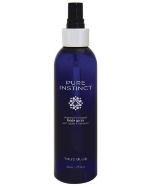 Pure Instinct Pheromone Body Spray True Blue - 6 oz