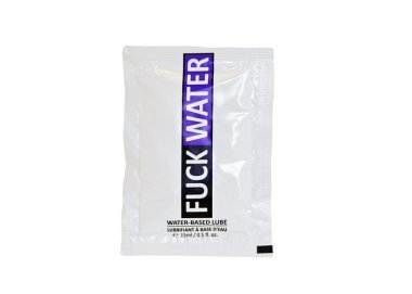 FUCK WATER .3 OZ WATER BASED LUBRICANT PILLOW PACKS