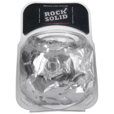 ROCK SOLID DONUT 50 BLACK 50 CLEAR BOWL