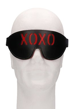 (WD) OUCH! BLINDFOLD XOXO BLAC