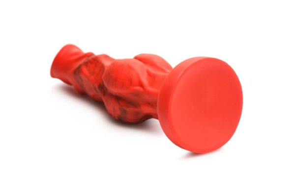 CREATURE COCKS FIRE HOUND SILICONE DILDO MEDIUM