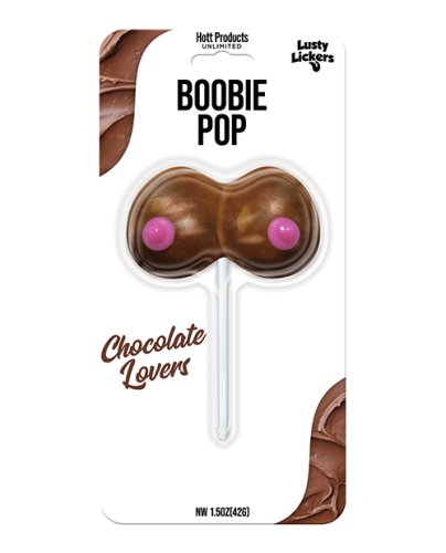 Lusty Lickers Boobie Pop - Chocolate Lovers