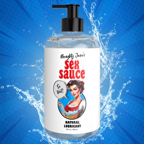 Naughty Janes SexSauce Natural Lube 16oz