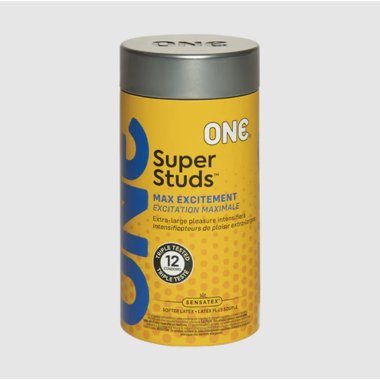 ONE Super Studs Condoms 12pc Tin *
