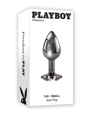 Playboy Pleasure Tux Butt Plug - Small
