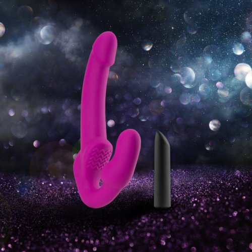 TEMPTASIA ESTELLA STRAPLESS SILICONE DILDO PINK