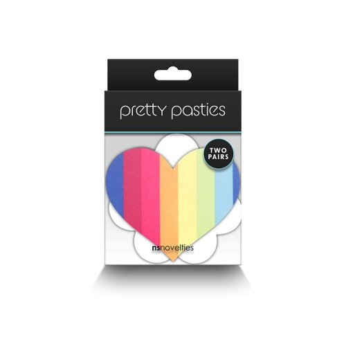 Pretty Pasties Pride Heart/Flower 2 set*