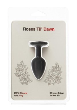 ROSES TIL DAWN SILICONE ANAL PLUG SMALL