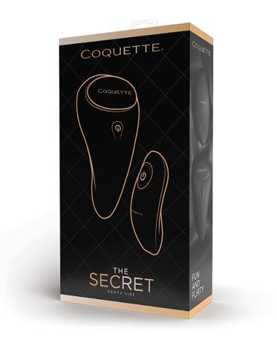 Coquette The Secret Panty Vibe - Black/Rose Gold