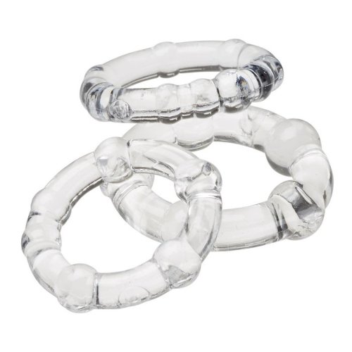 CLOUD 9 COCKRING COMBO BEADED CLEAR