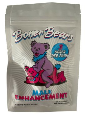 BONER BEAR MALE ENHANCEMENT GUMMY 1PK (6 PCS) (NET)