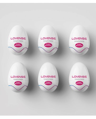 Lovense Kraken Egg 6-Pack - White