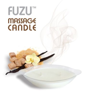 FUZU MASSAGE CANDLE WARM VANILLA SUGAR 4 OZ