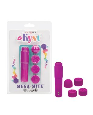 Kyst Mega-Mite Stimulator w/Interchangeable Tips - Pink