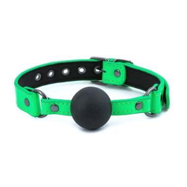 Electra Play Things Ball Gag - Green *