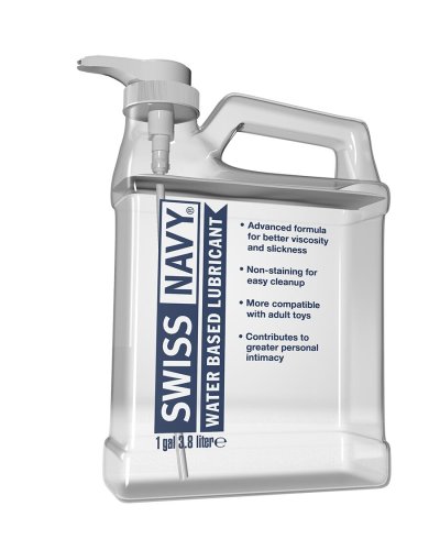 SWISS NAVY WATER BASED LUBE 1 GALLON