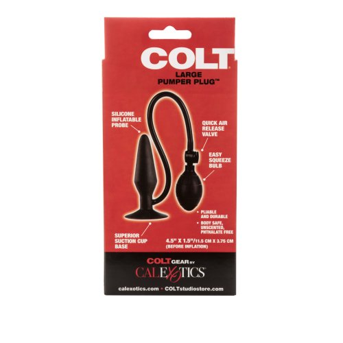 COLT LARGE PUMPER PLUG BLACK