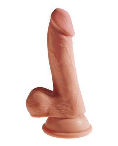 KING COCK PLUS 6.5 IN TRIPLE DENSITY COCK W/ BALLS TAN