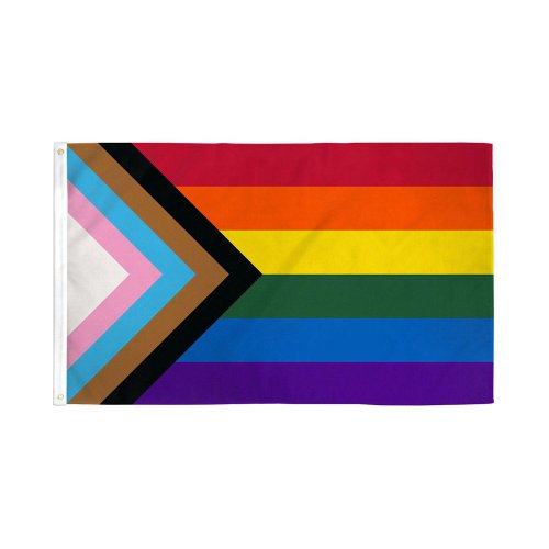 Progress Pride Flag 2\' x 3\' Polyester