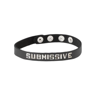 Wordband Collar - SUBMISSIVE