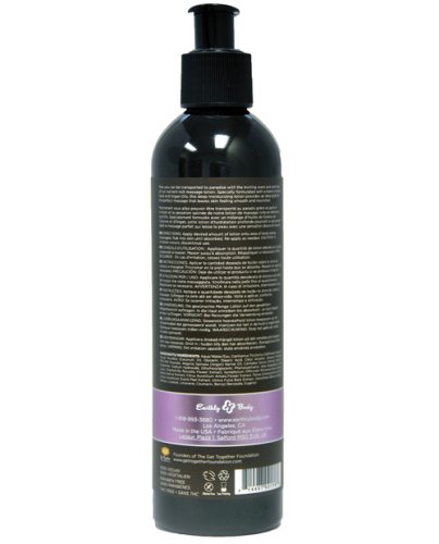 Earthly Body Hemp Seed Massage Lotion - 8 oz Lavender