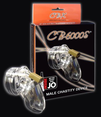 CB-6000S KIT 2.5IN CLEAR COCK CAGE SMALL