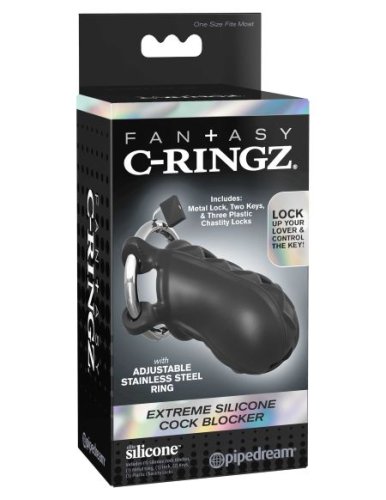 FANTASY C-RINGZ EXTREME COCK BLOCKER