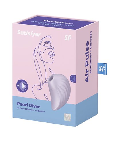 Satisfyer Pearl Diver - Violet