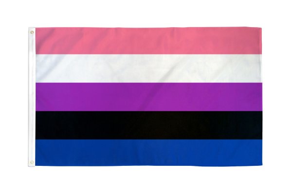 Gender Fluid Flag 3\' X 5\' Polyester *