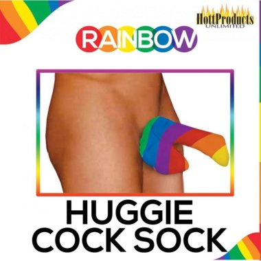 Rainbow Pecker Huggie - Cock Sock
