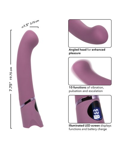 Orgasmatron Digital G-Wand Vibrator - Purple