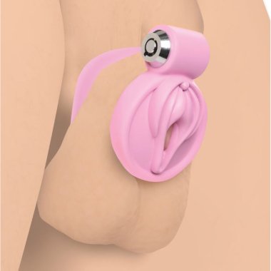 Pussification Vulva Chastity Cage