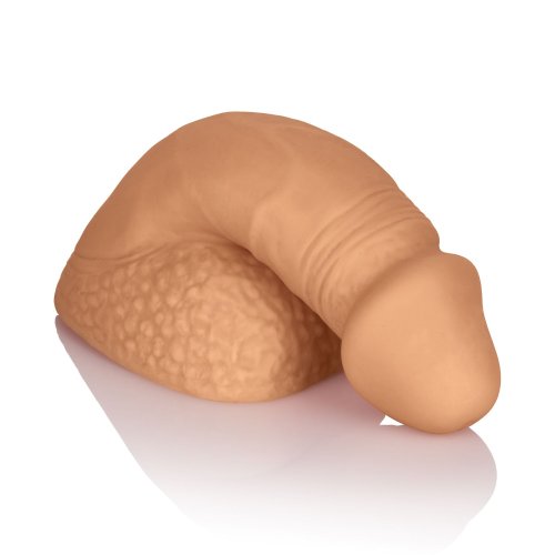 PACKER GEAR 4IN SILICONE PENIS TAN