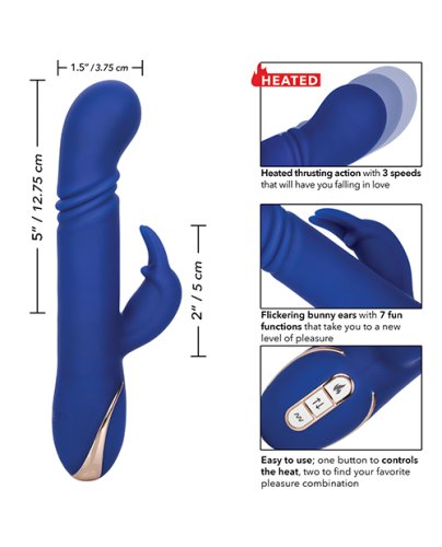 JACK RABBIT SIGNATURE HEATED SILICONE THRUSTING G RABBIT