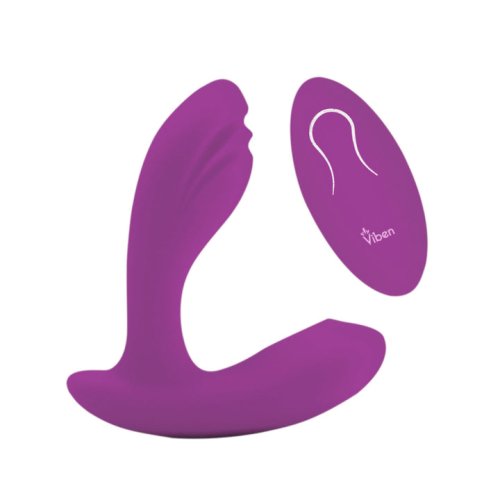 VIBEN EPIPHANY ROLLERBALL CLIT MASSAGER BERRY