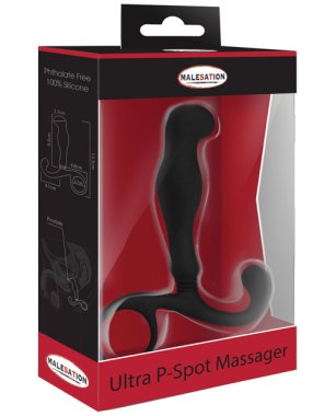 MALESATION Ultra P Spot Massager - Black