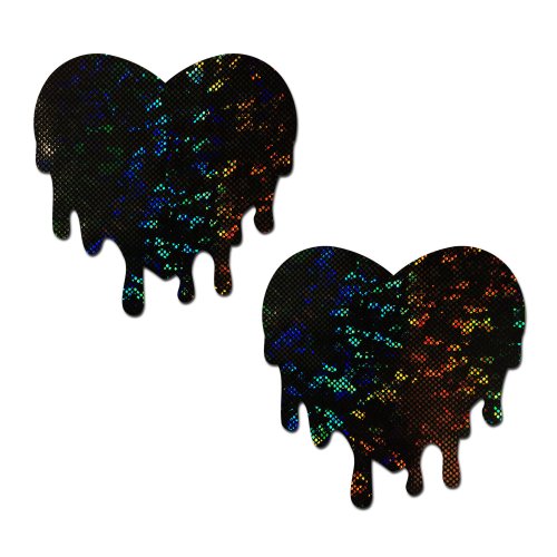 PASTEASE MELTY HEART DISCO BALL BLACK