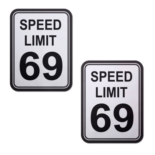 Speed Limit 69 Nipple Pasties