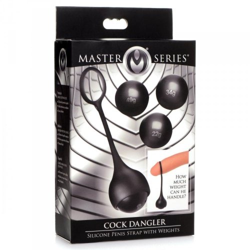 Cock Dangler Silicone Strap with Weights