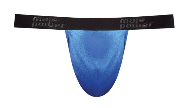 JOCK SATIN LYCRA ROYAL BLUE SMALL/ MEDIUM