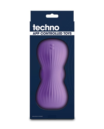 Techno Trap App Controlled Vibrating Grinding Pad - Purple