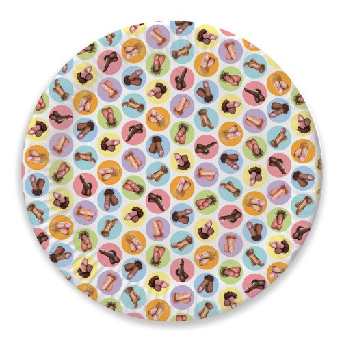 Dirty Penis Plates 7\" - 8pc