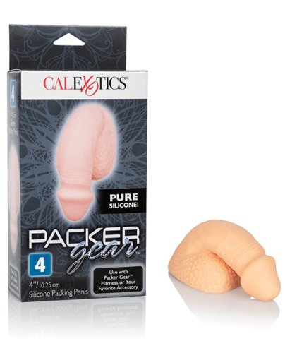 Packer Gear 4\" Silicone Packing Penis - Ivory