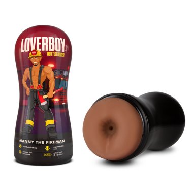 Coverboy Stroker - Manny the Fireman