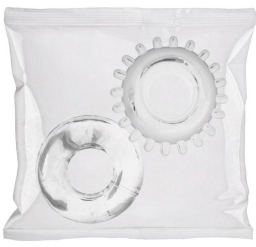 ROCK SOLID O RING 50PC BULK CLEAR