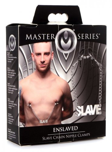 MASTER SERIES ENSLAVED CHAIN NIPPLE CLAMPS