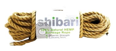 SHIBARI NATURAL HEMP BONDAGE ROPE 10 METERS