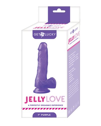 Get Lucky 7\" Jelly Series Jelly Love - Purple