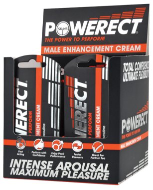 Powerect Arousal Cream Display - 5 ml Foil Display of 36