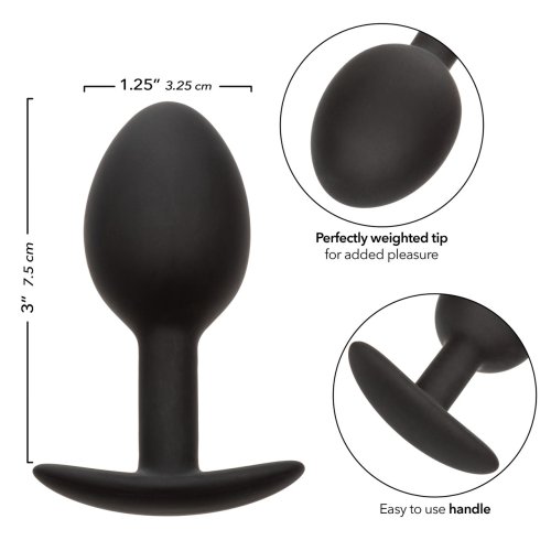 WEIGHTED SILICONE PLUG